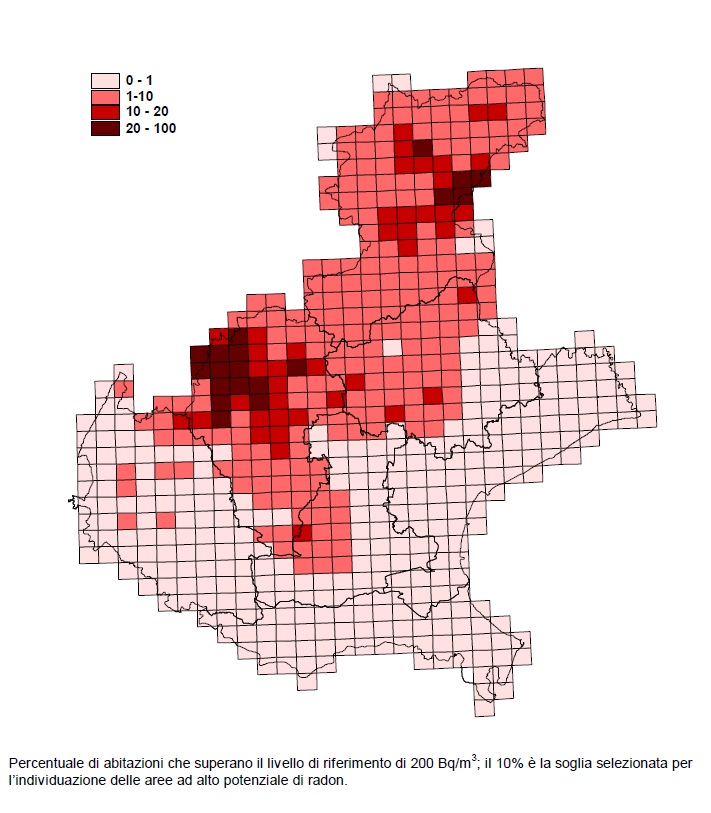radon veneto
